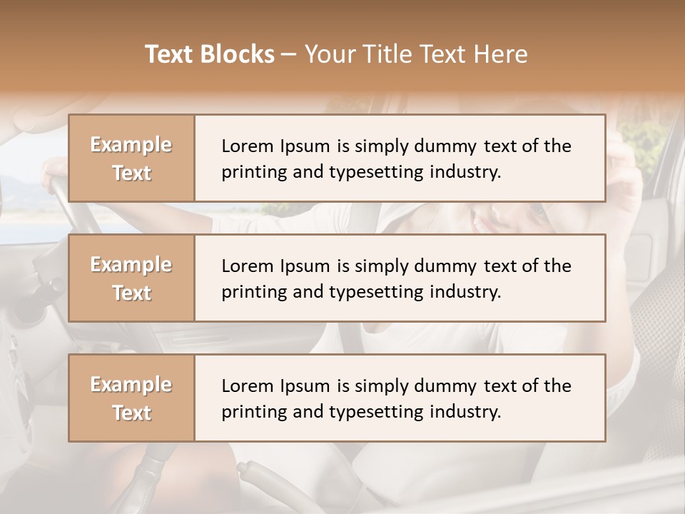 Cute Smile Auto PowerPoint Template