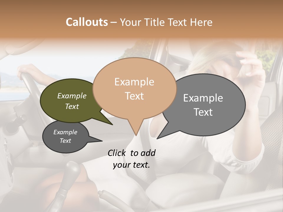 Cute Smile Auto PowerPoint Template