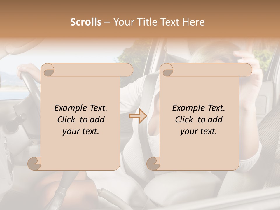 Cute Smile Auto PowerPoint Template