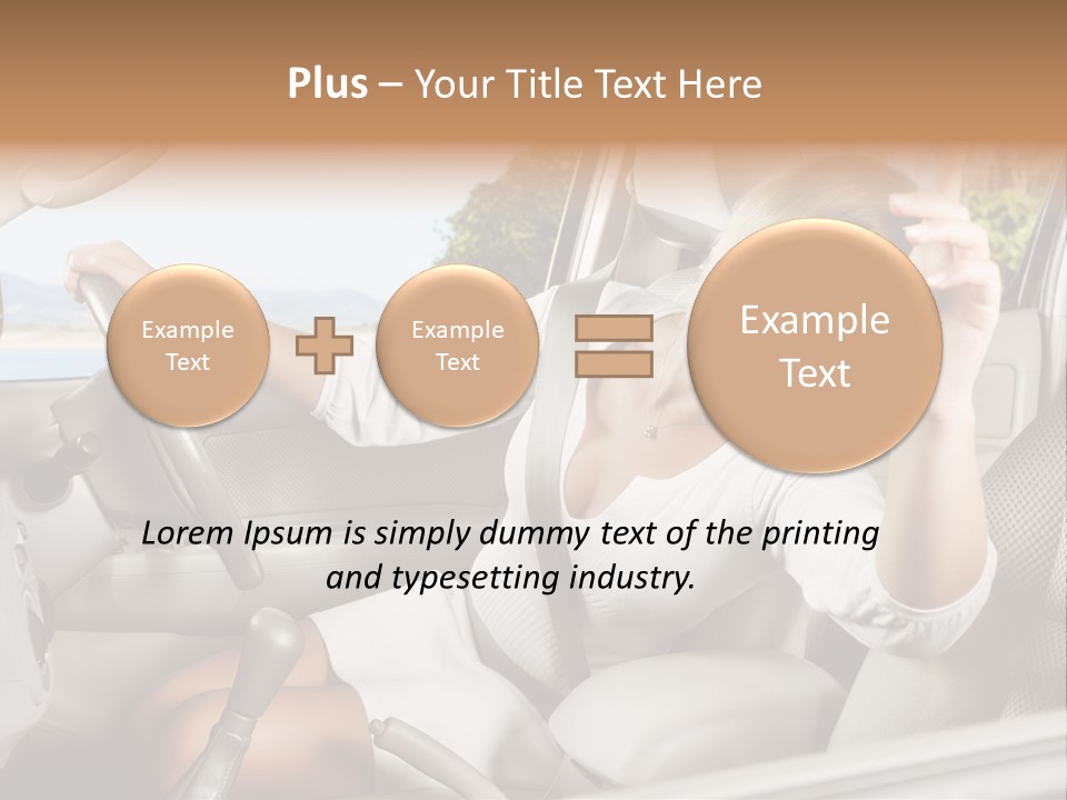 Cute Smile Auto PowerPoint Template