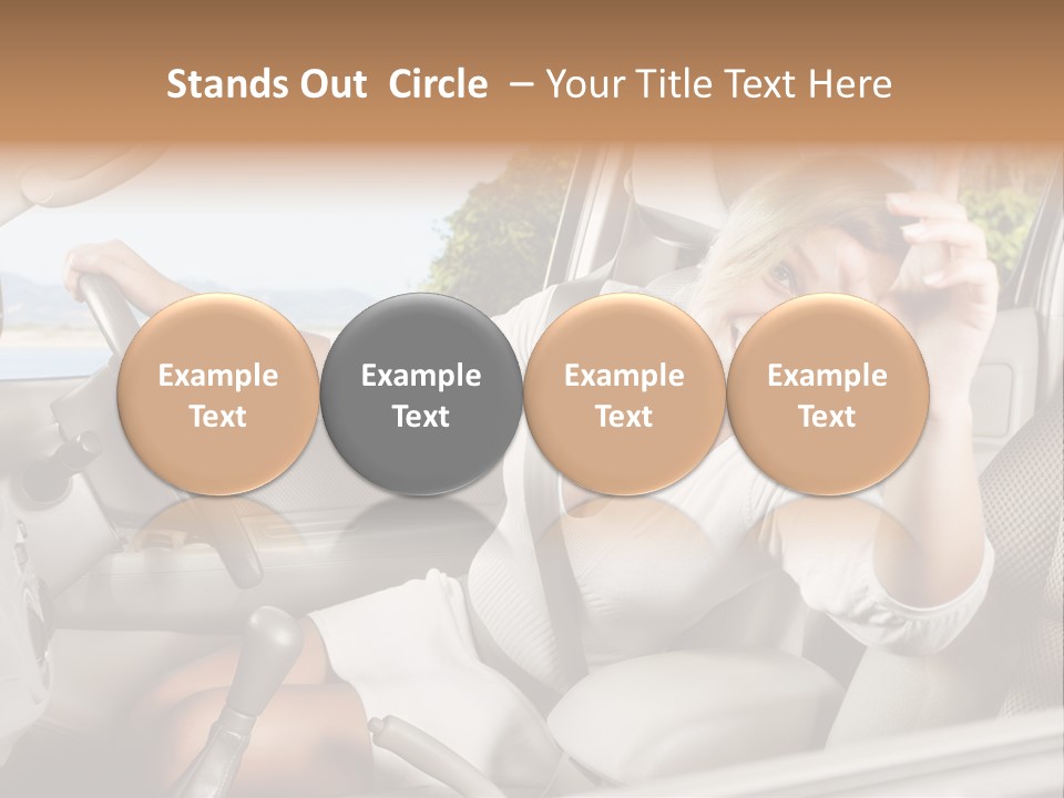 Cute Smile Auto PowerPoint Template