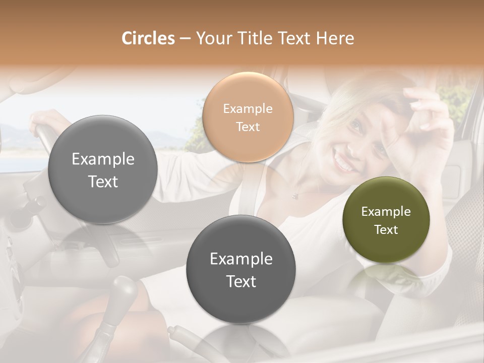 Cute Smile Auto PowerPoint Template