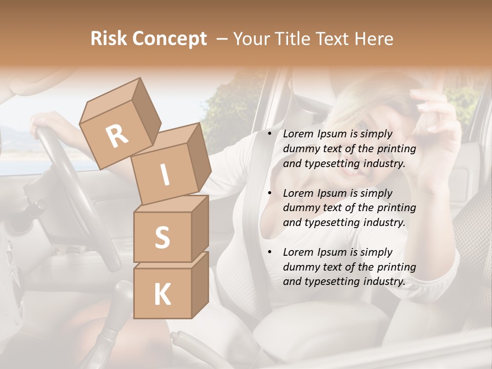 Cute Smile Auto PowerPoint Template