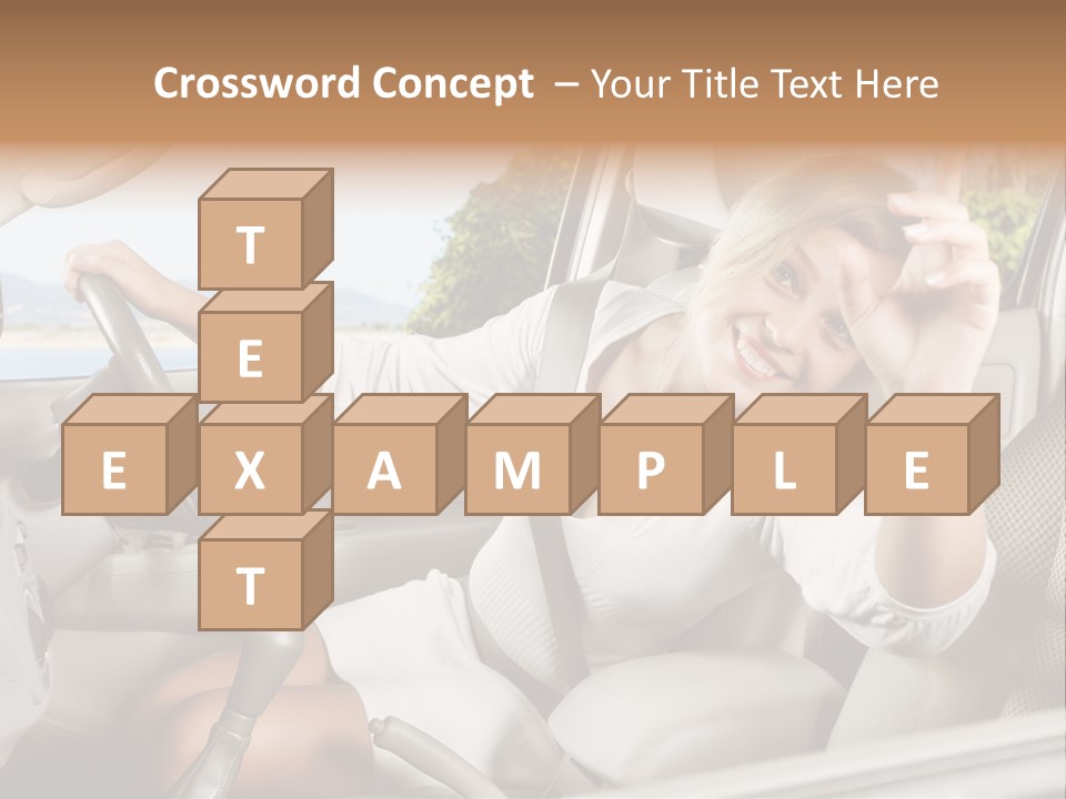 Cute Smile Auto PowerPoint Template