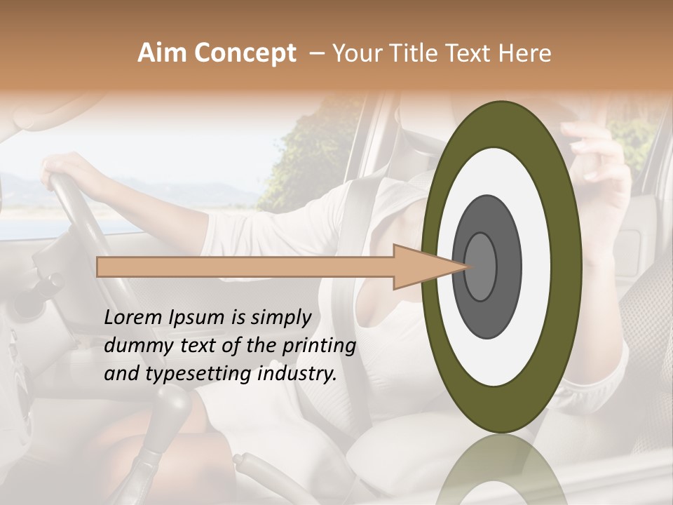 Cute Smile Auto PowerPoint Template