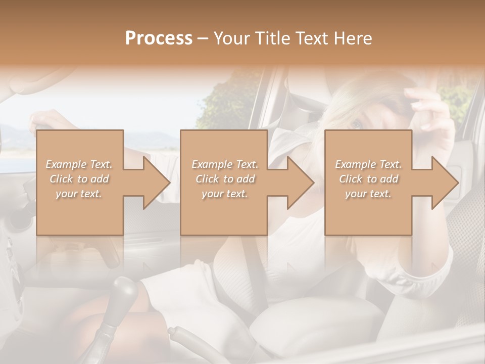 Cute Smile Auto PowerPoint Template
