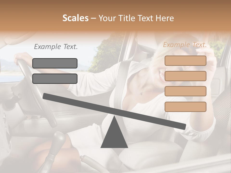 Cute Smile Auto PowerPoint Template