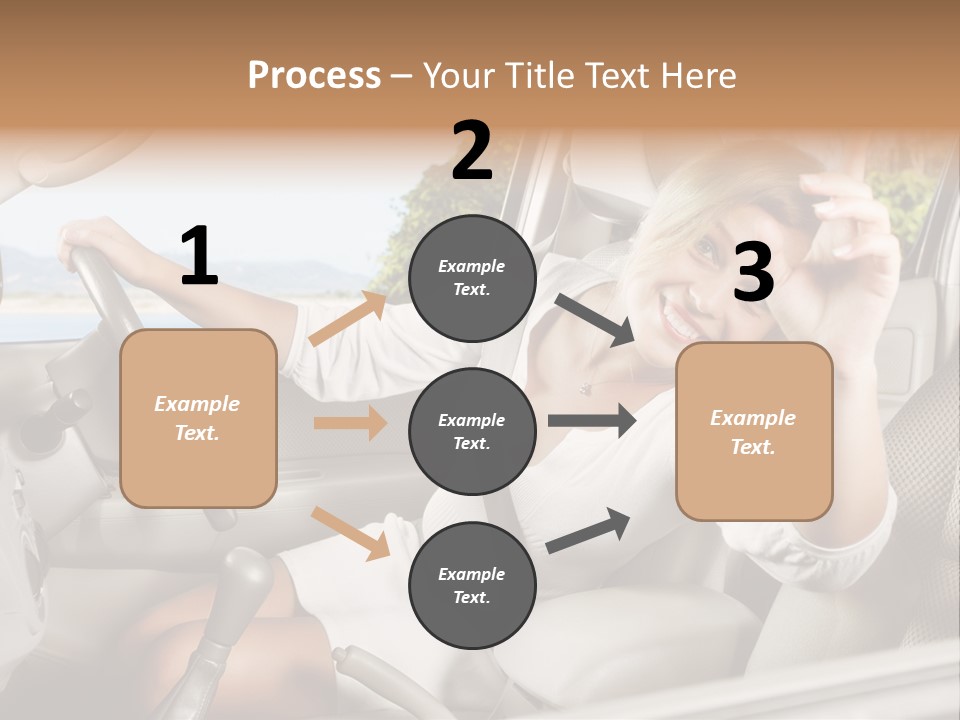 Cute Smile Auto PowerPoint Template