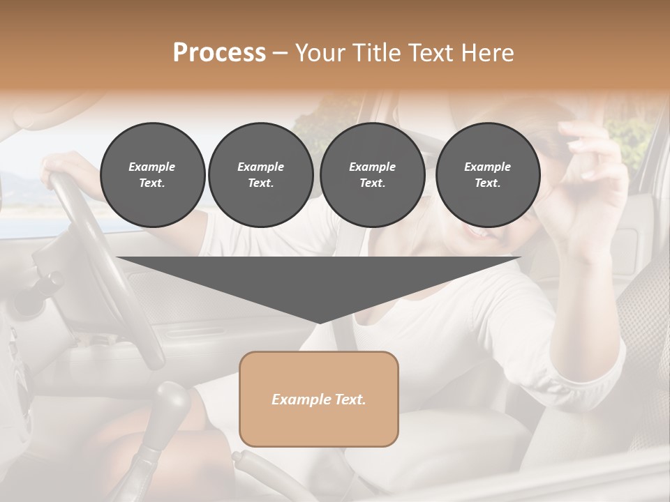 Cute Smile Auto PowerPoint Template