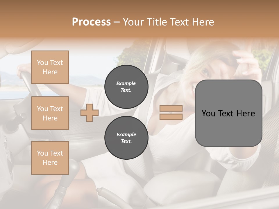 Cute Smile Auto PowerPoint Template