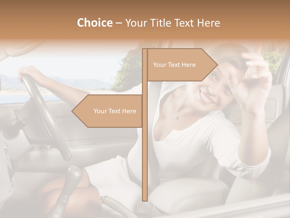 Cute Smile Auto PowerPoint Template