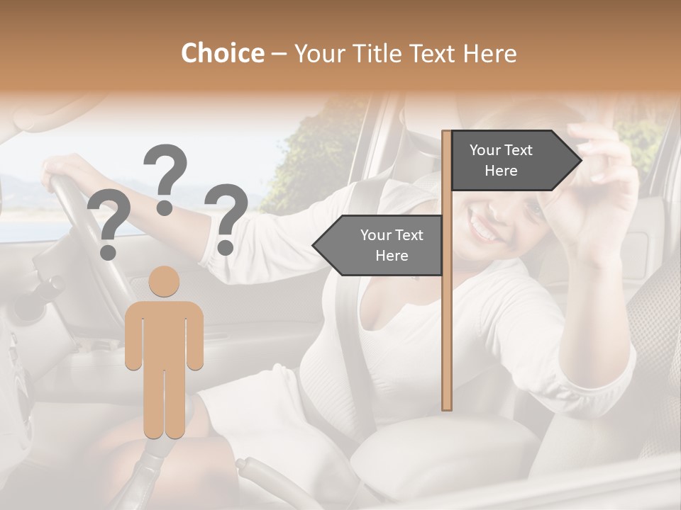 Cute Smile Auto PowerPoint Template