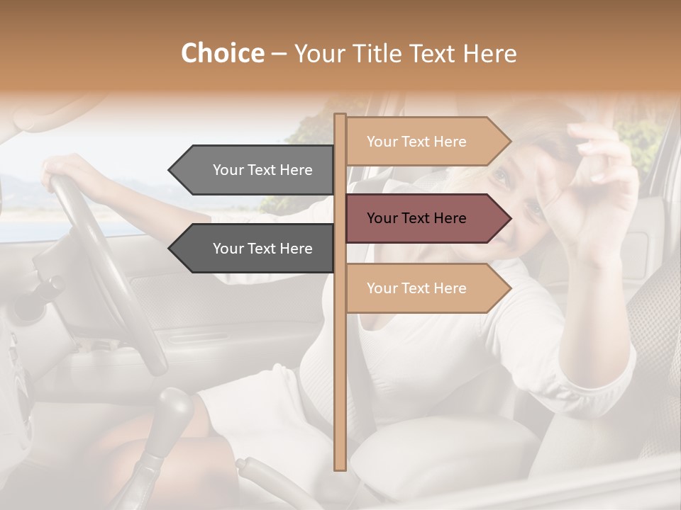 Cute Smile Auto PowerPoint Template
