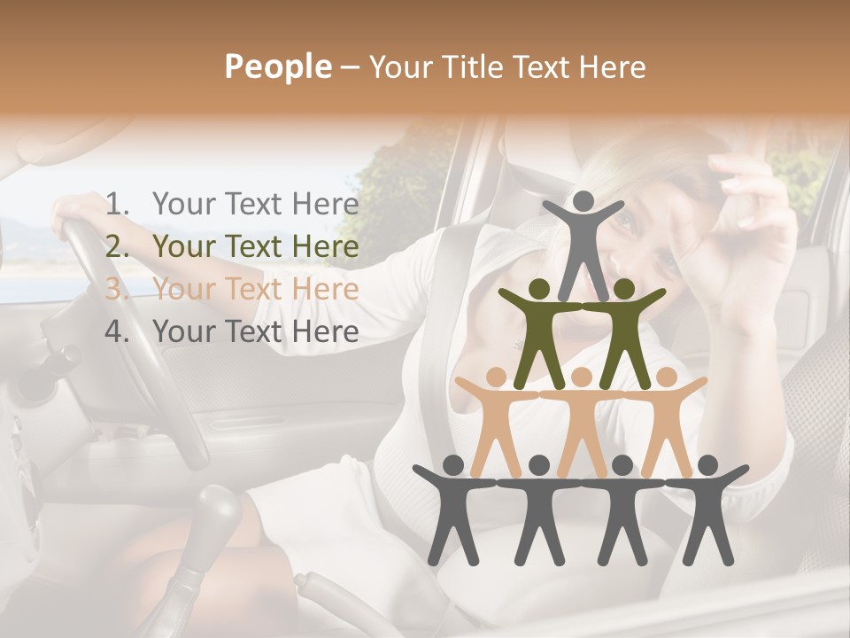 Cute Smile Auto PowerPoint Template