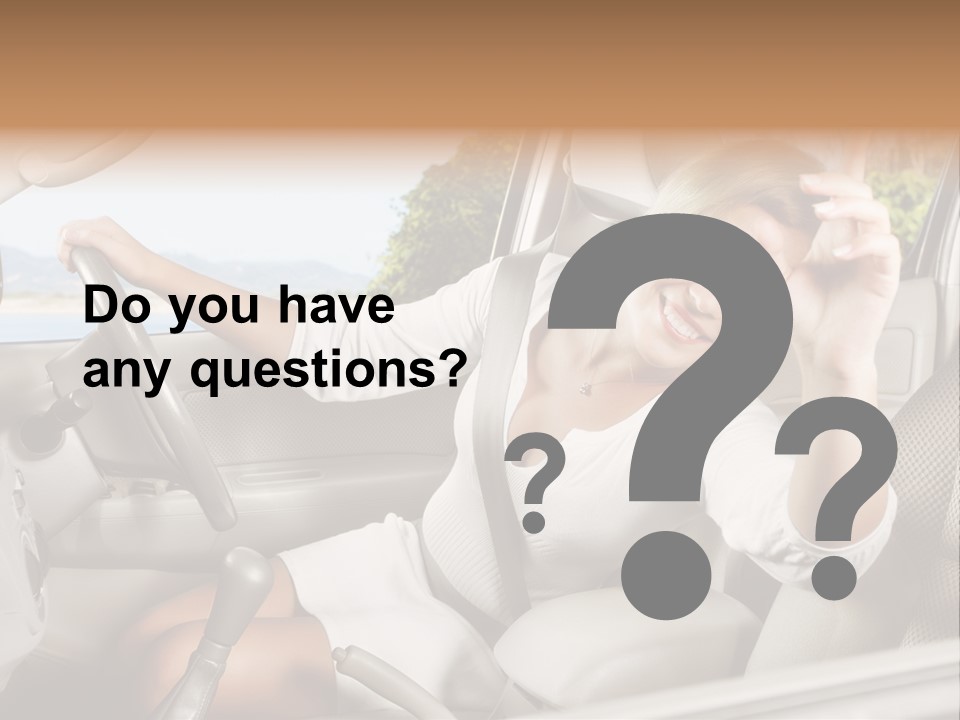 Cute Smile Auto PowerPoint Template