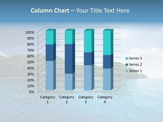 Rock Sand Turquoise PowerPoint Template