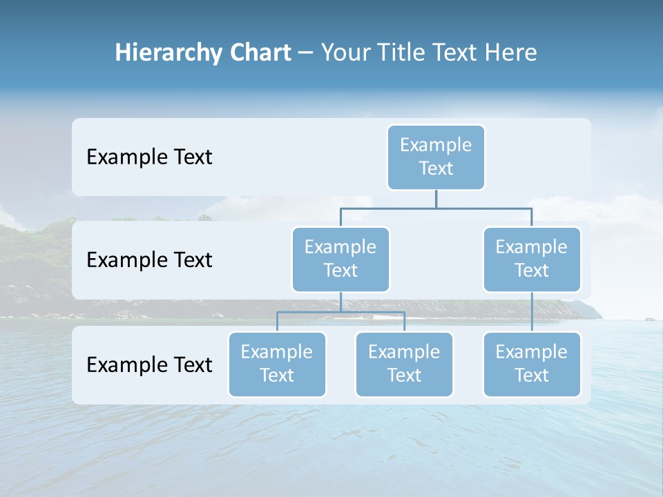 Rock Sand Turquoise PowerPoint Template