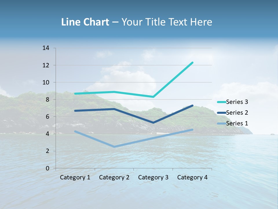Rock Sand Turquoise PowerPoint Template