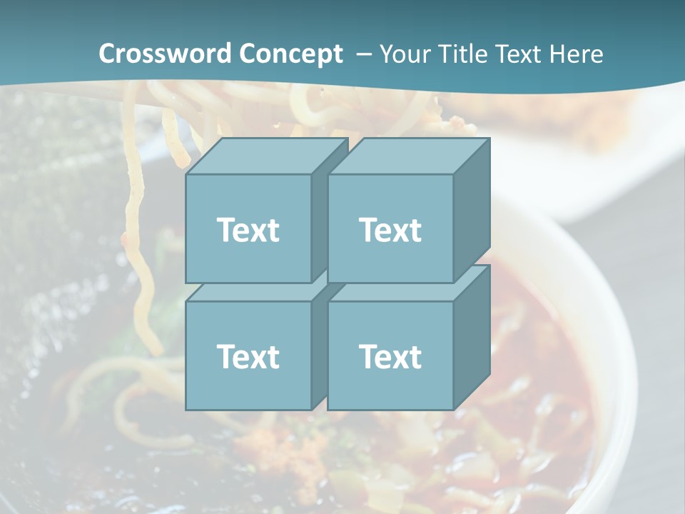Meat Cooking Food PowerPoint Template