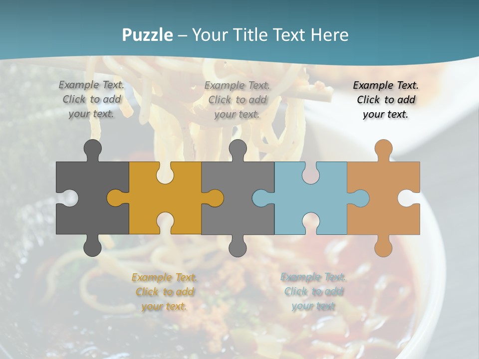 Meat Cooking Food PowerPoint Template