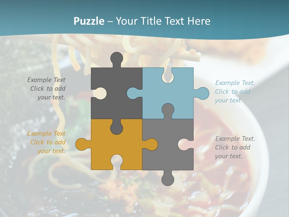 Meat Cooking Food PowerPoint Template