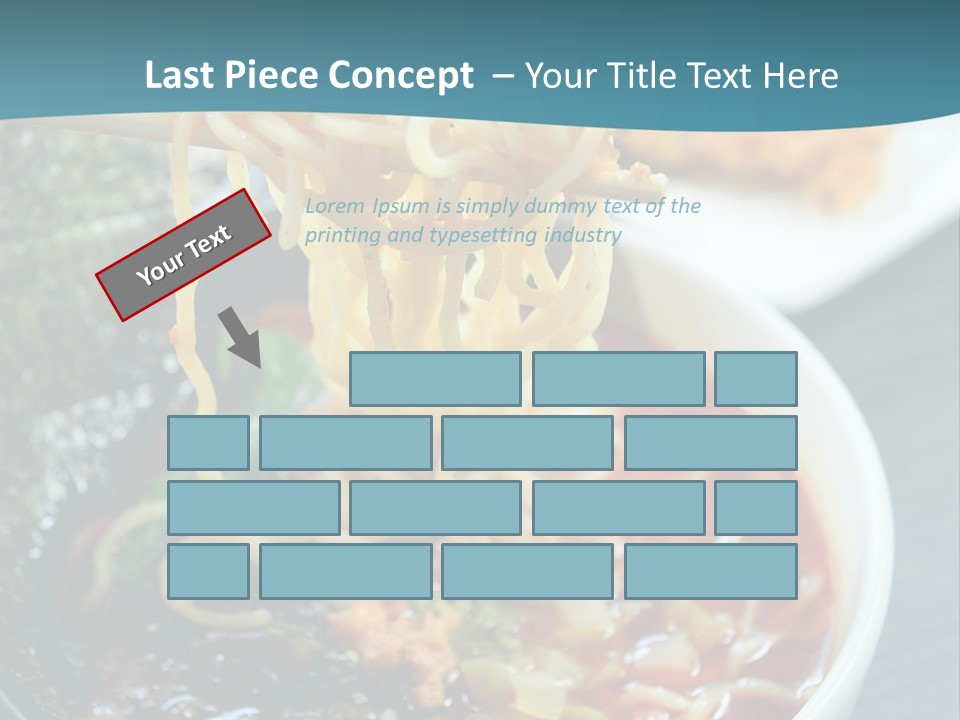 Meat Cooking Food PowerPoint Template