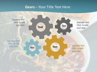 Meat Cooking Food PowerPoint Template