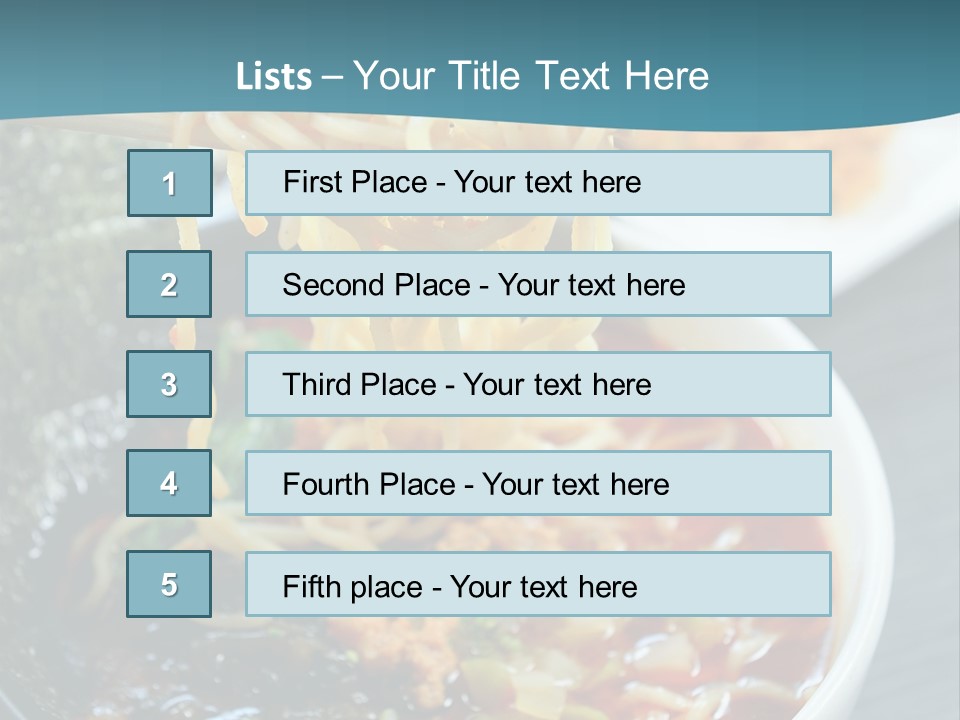 Meat Cooking Food PowerPoint Template