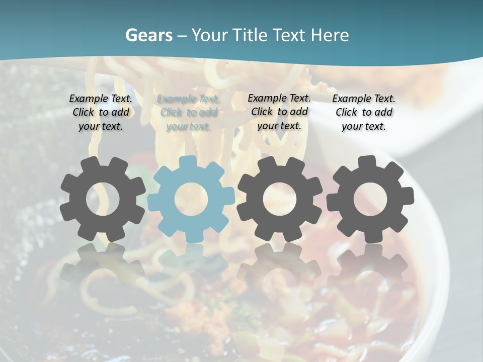 Meat Cooking Food PowerPoint Template