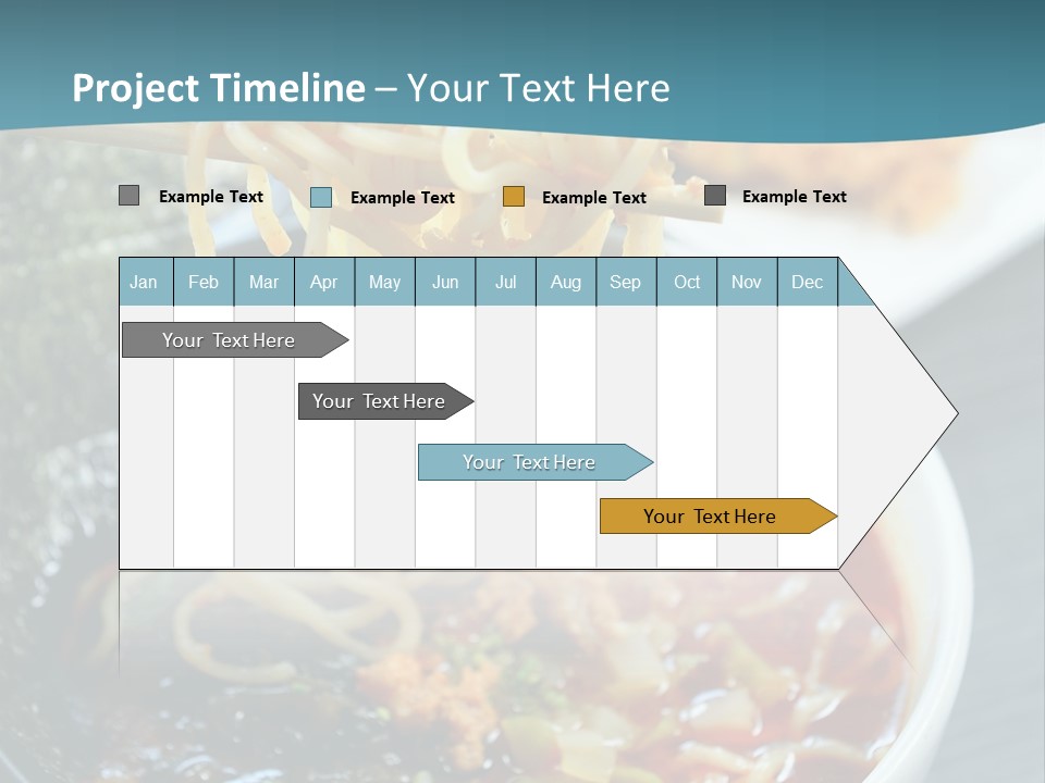 Meat Cooking Food PowerPoint Template