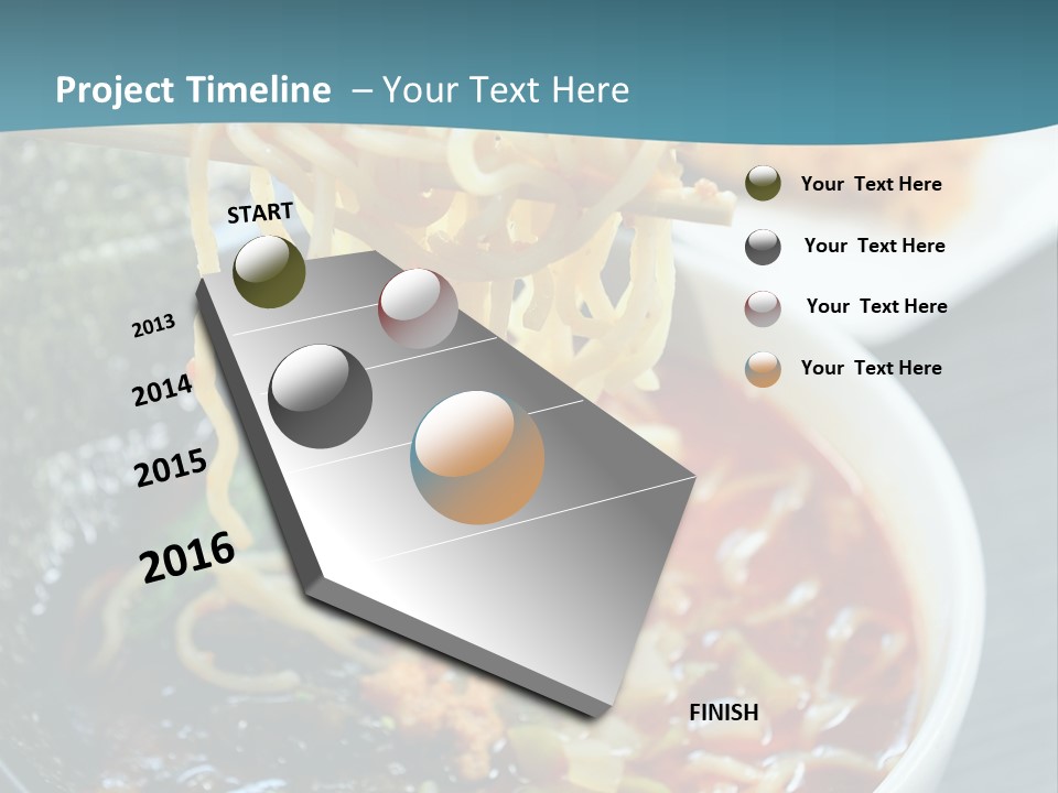 Meat Cooking Food PowerPoint Template
