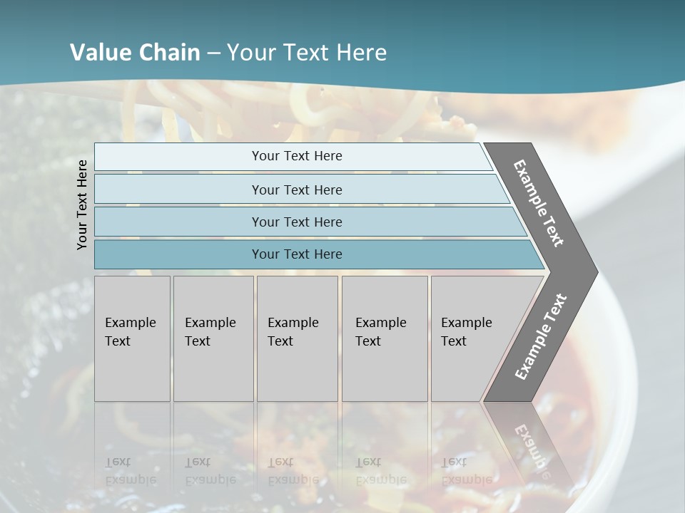 Meat Cooking Food PowerPoint Template