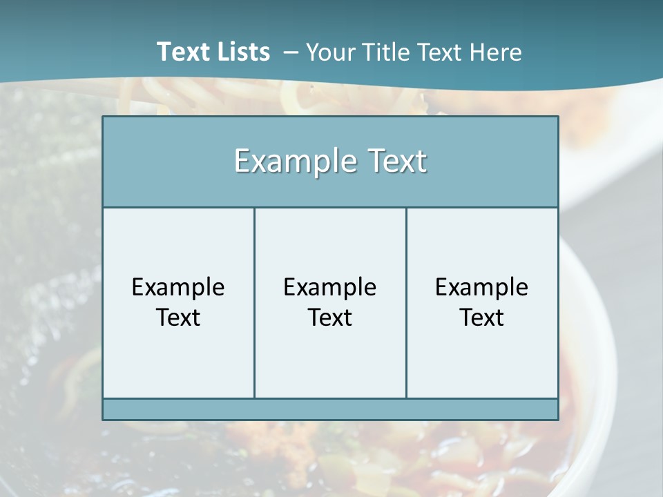 Meat Cooking Food PowerPoint Template