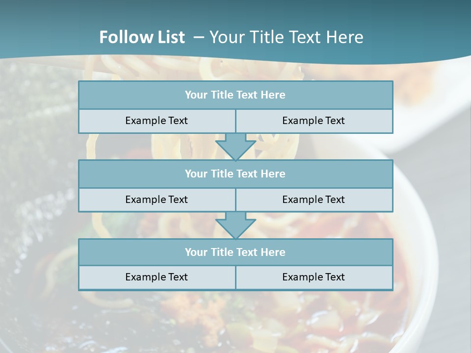 Meat Cooking Food PowerPoint Template