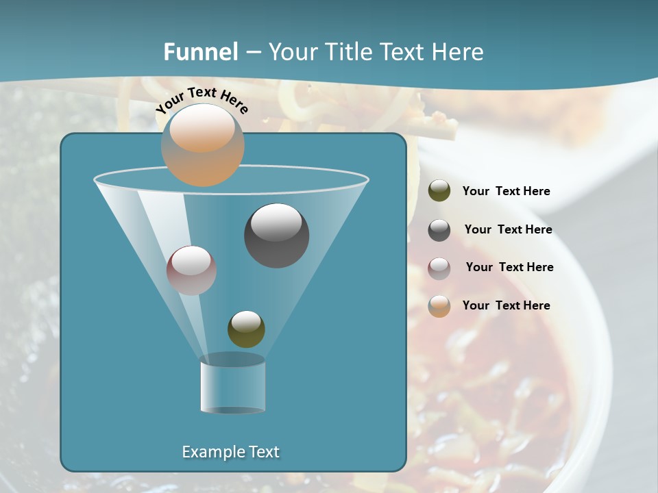 Meat Cooking Food PowerPoint Template