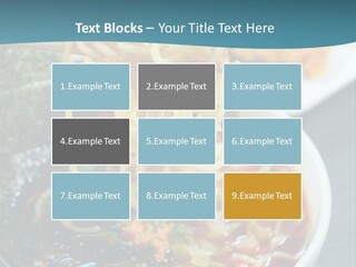 Meat Cooking Food PowerPoint Template