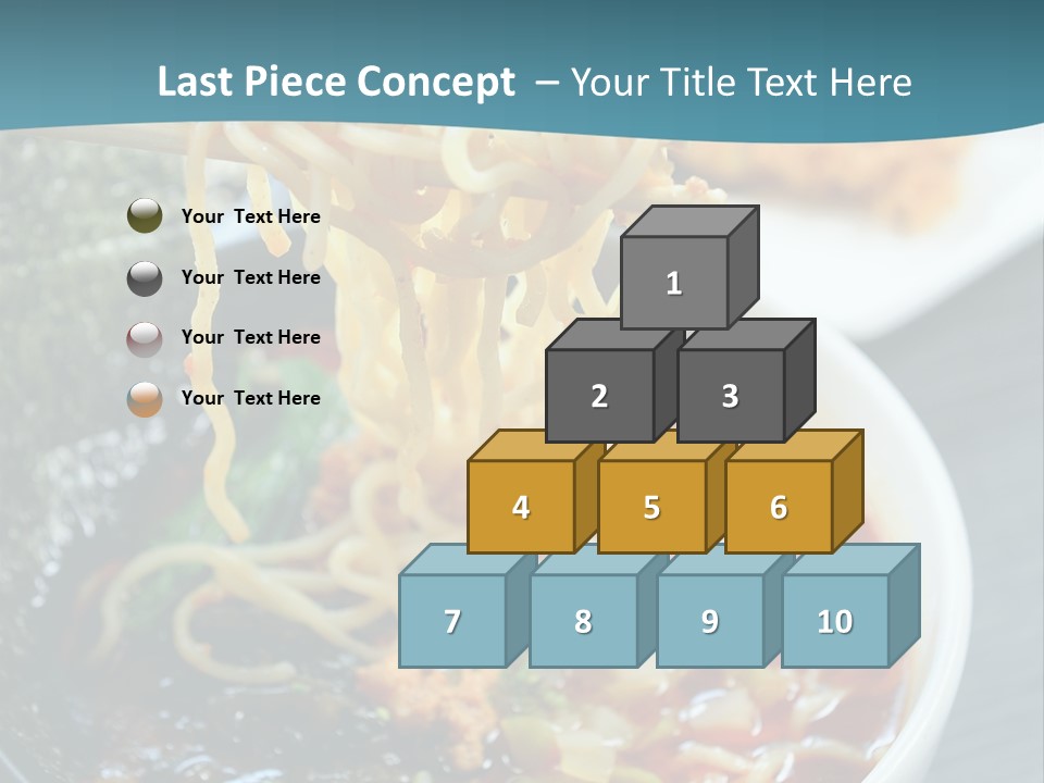 Meat Cooking Food PowerPoint Template
