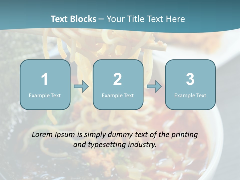 Meat Cooking Food PowerPoint Template