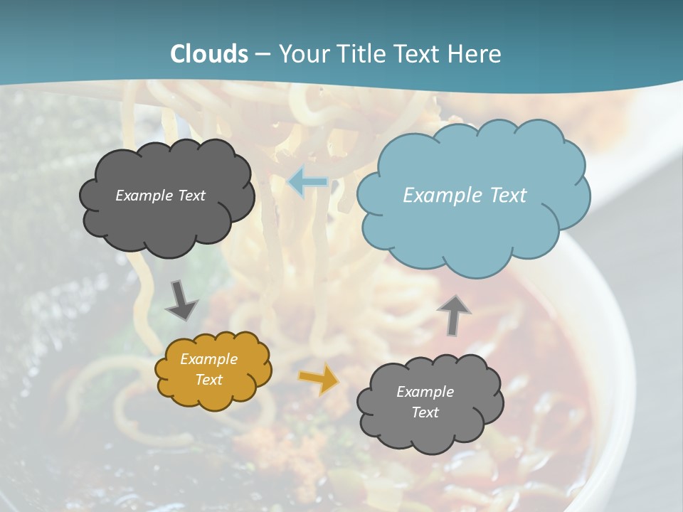 Meat Cooking Food PowerPoint Template