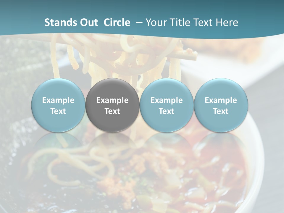 Meat Cooking Food PowerPoint Template