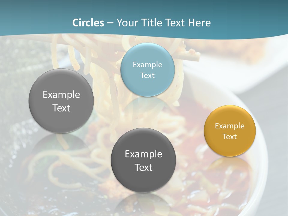 Meat Cooking Food PowerPoint Template