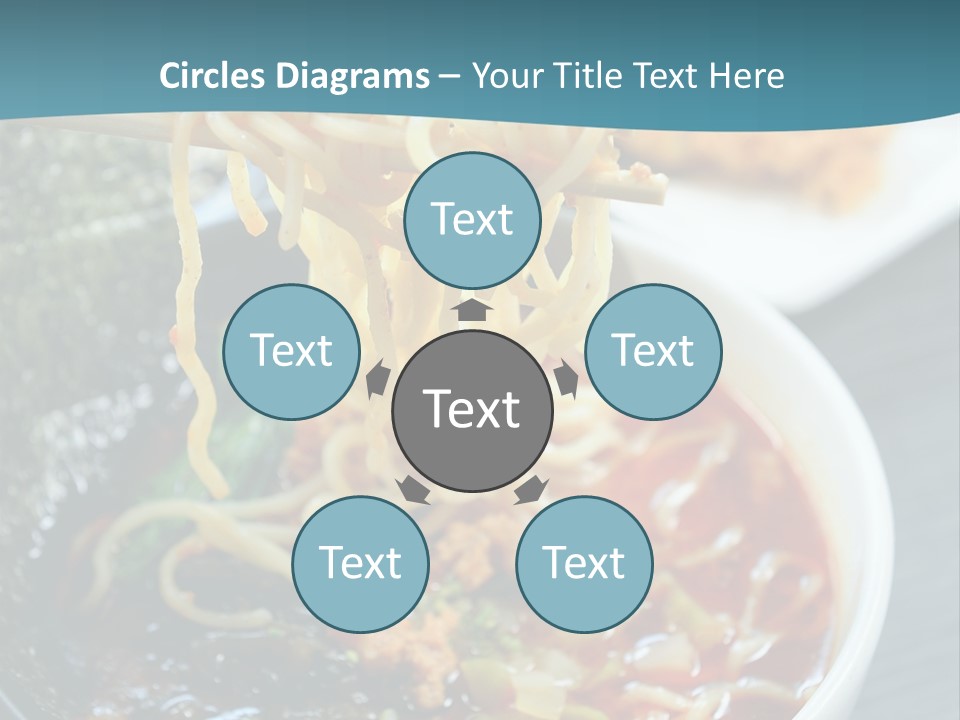Meat Cooking Food PowerPoint Template