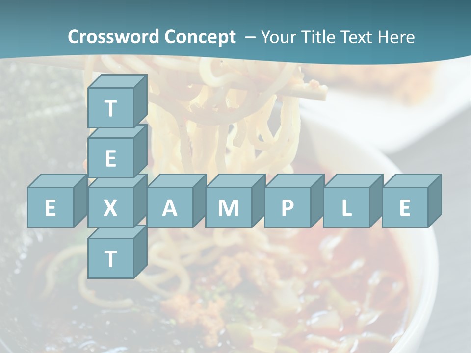 Meat Cooking Food PowerPoint Template