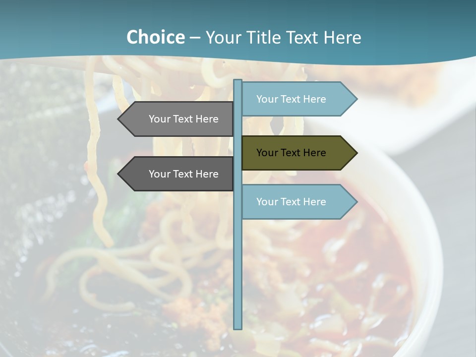 Meat Cooking Food PowerPoint Template