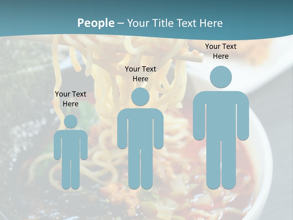 Meat Cooking Food PowerPoint Template