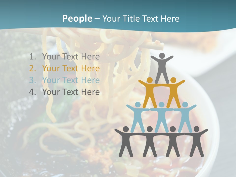 Meat Cooking Food PowerPoint Template