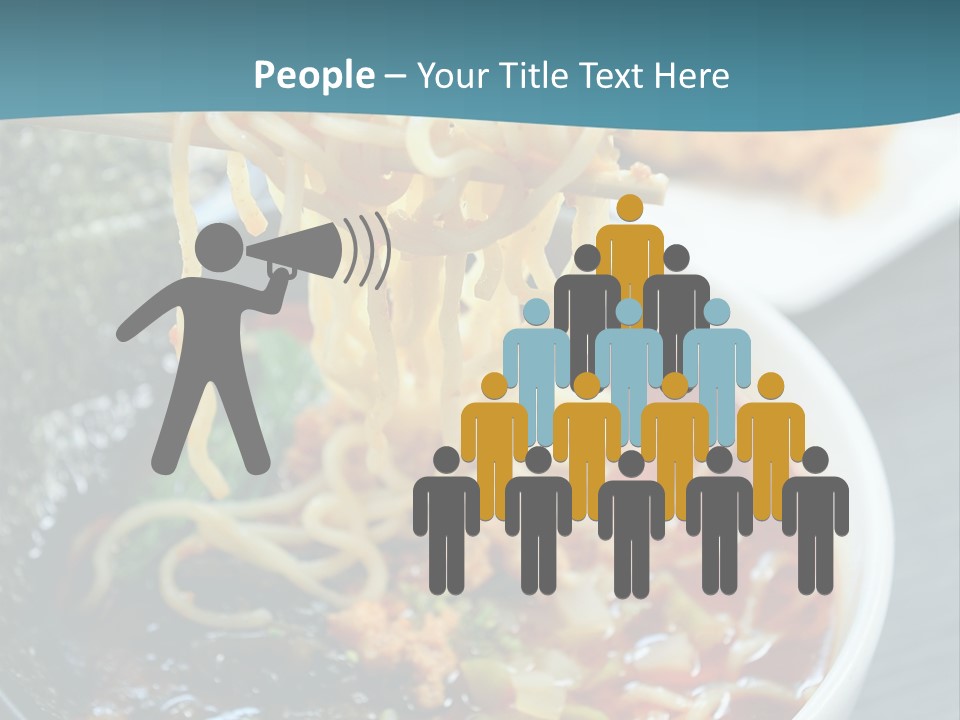 Meat Cooking Food PowerPoint Template