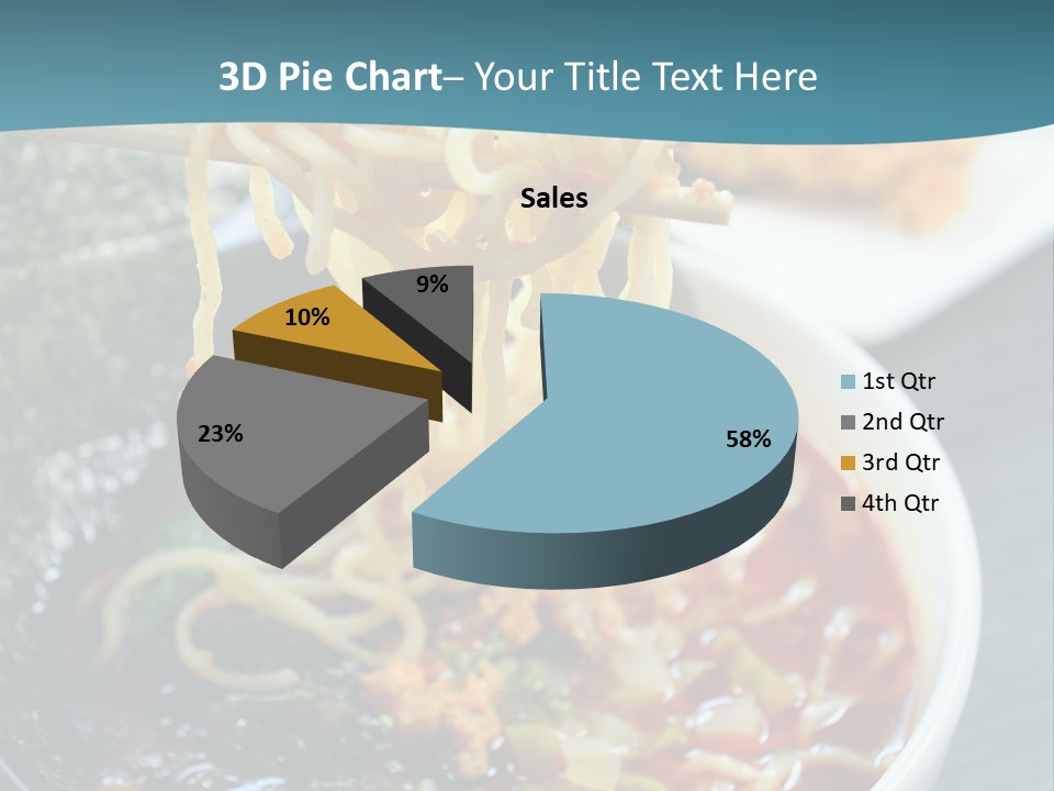 Meat Cooking Food PowerPoint Template