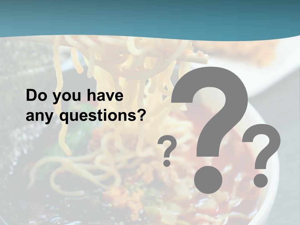 Meat Cooking Food PowerPoint Template