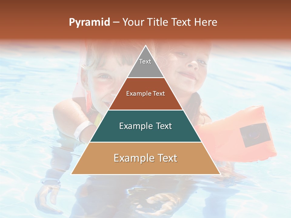 Leisure White Kid PowerPoint Template